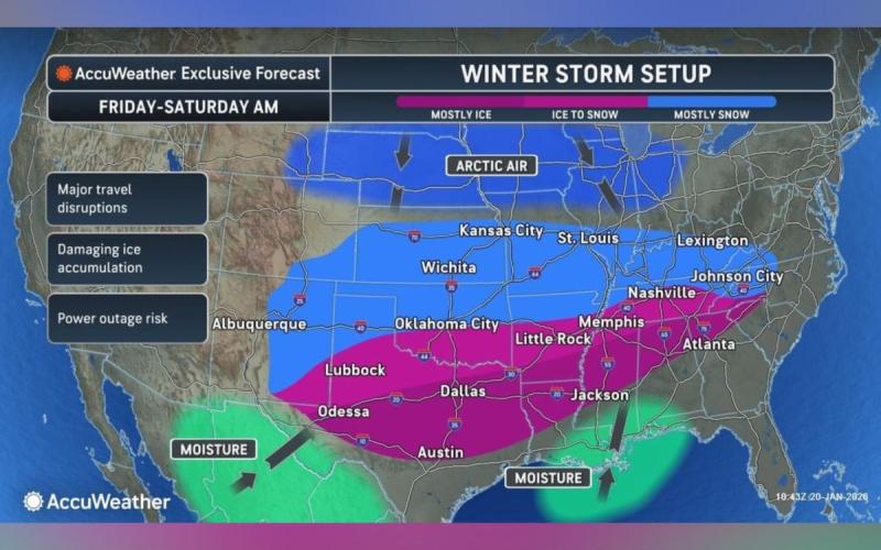 Forecasters issue update as "major" winter storm looms