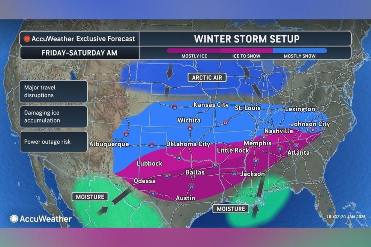 Forecasters issue update as "major" winter storm looms