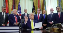 Trump announces $700 million investment in coal plants and California export terminal