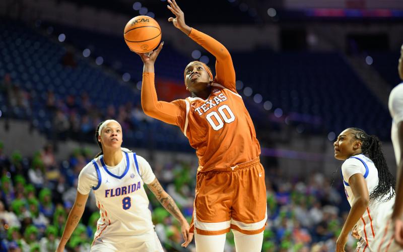 Madison Booker scores 24, and No. 4 Texas beats Florida 88-68 in front of Shaq