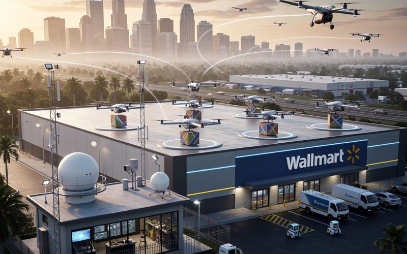 Walmart's Drone Surge: 40 Million Shoppers in Sight by 2027