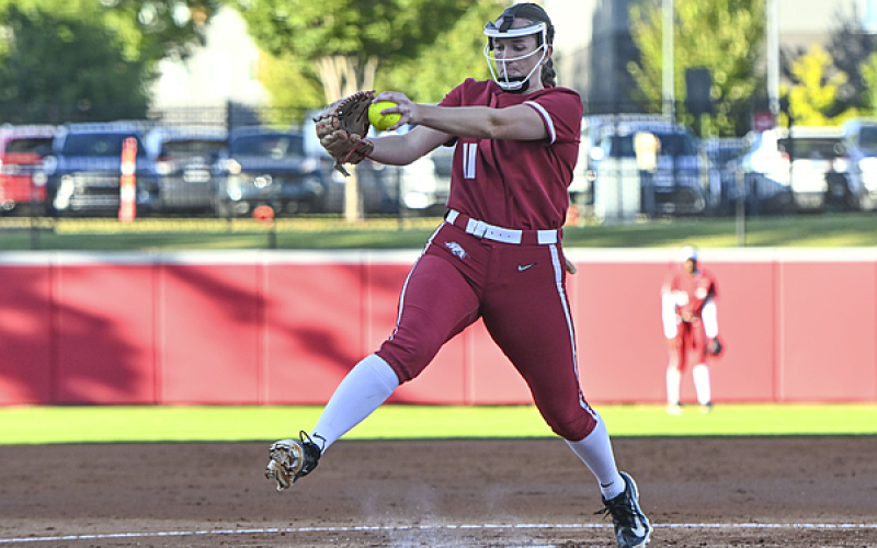 'I've played almost every role': Arkansas softball leans on Robyn Herron's experience, leadership | Arkansas Democrat Gazette