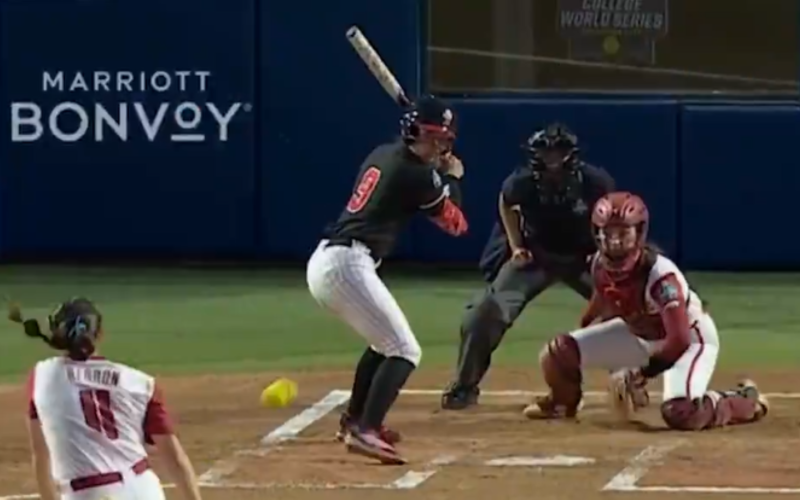 Umpire Steals The Show In Nebraska-Arkansas Women's CWS Game With Hilarious Strikeout Calls