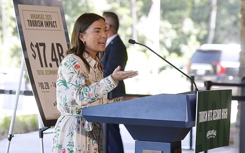 Arkansas officials tout increase in tourism, tax revenue during Pinnacle Mountain State Park event | Northwest Arkansas Democrat-Gazette