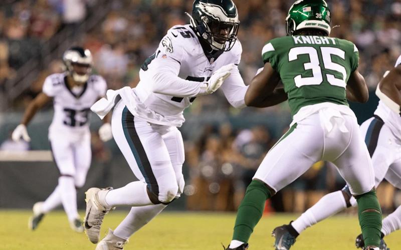 Former Eagles draft pick returns for free-agent tryout