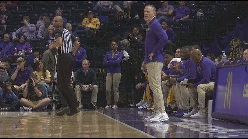 LSU men's basketball clobbered by No. 21 Arkansas