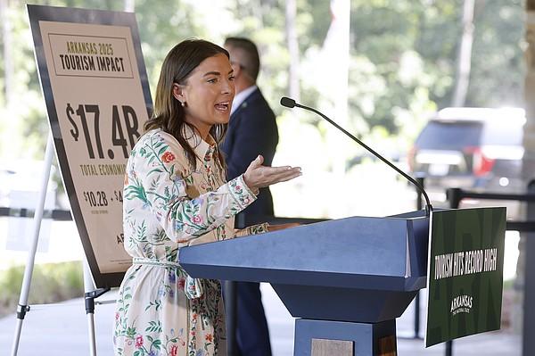 Arkansas officials tout increase in tourism, tax revenue during Pinnacle Mountain State Park event | Northwest Arkansas Democrat-Gazette
