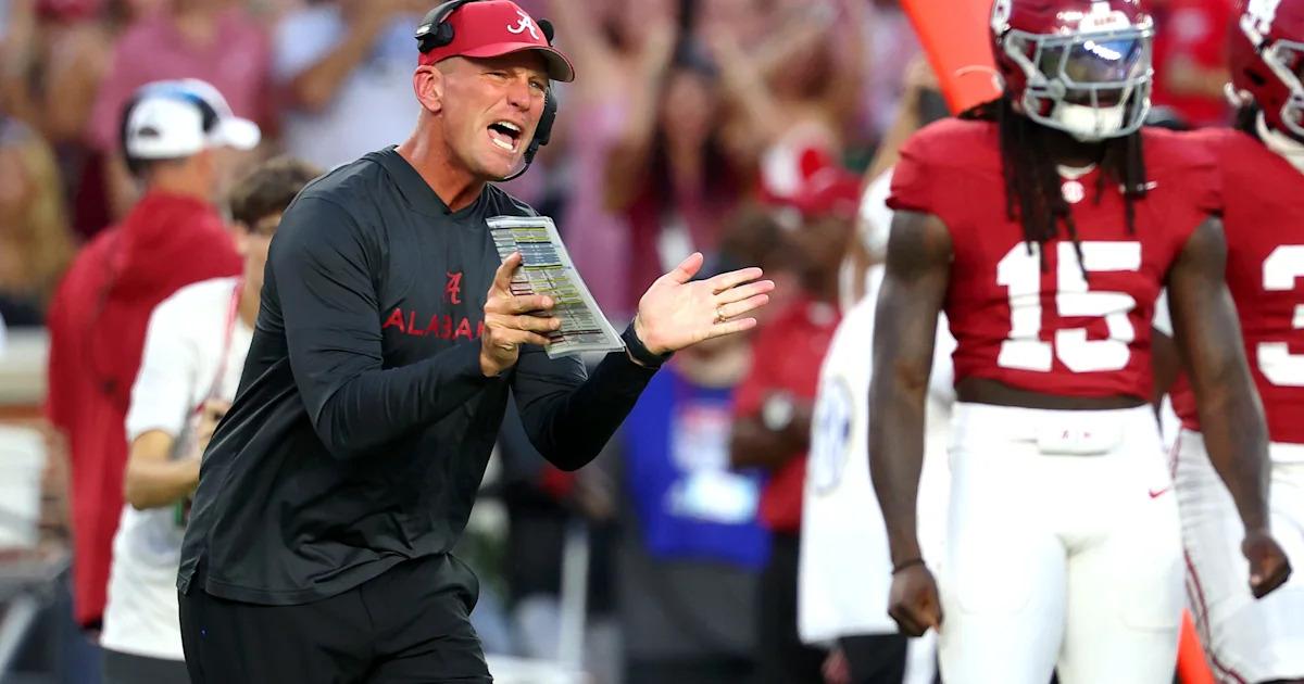 Tennessee football vs Alabama game time, TV announced for rivalry clash
