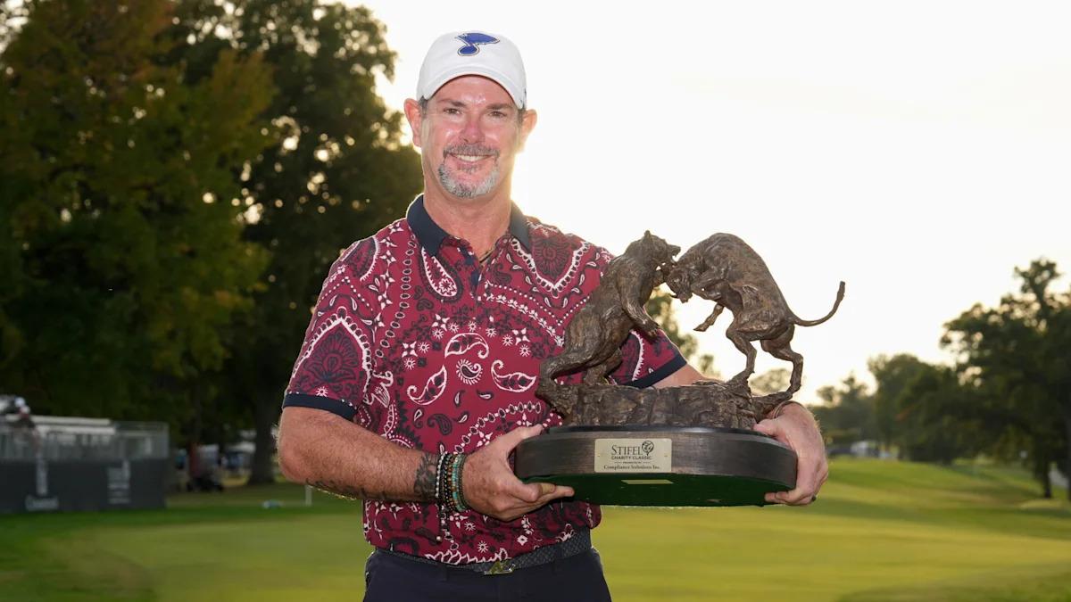 Rory Sabbatini closes in 62 to win first PGA Tour Champions event