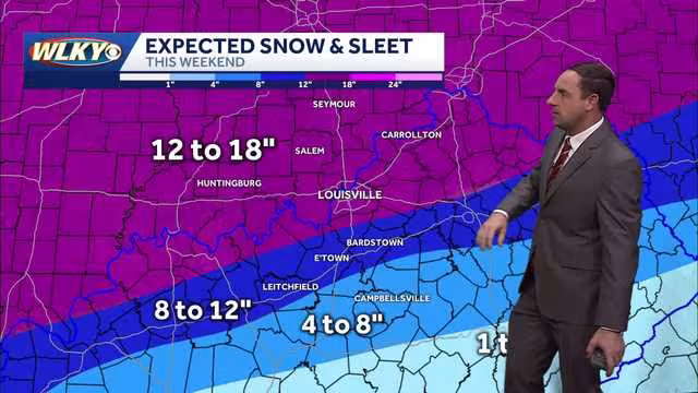 Major winter storm to impact Louisville this weekend