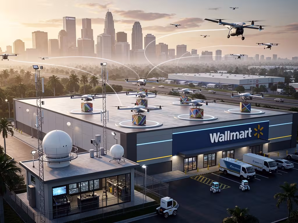 Walmart's Drone Surge: 40 Million Shoppers in Sight by 2027