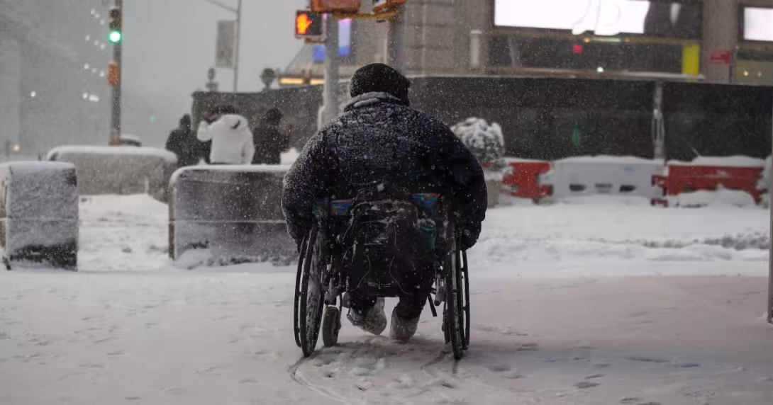 Snowstorms are hell for wheelchair users -- but they don't have to be